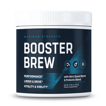 Booster Brew: Natural Support for Male Vitality, Energy & Confidence