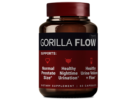 Gorilla Flow – Natural Prostate Support Formula for Healthy Urinary Flow, Nighttime Comfort, and Hormonal Balance