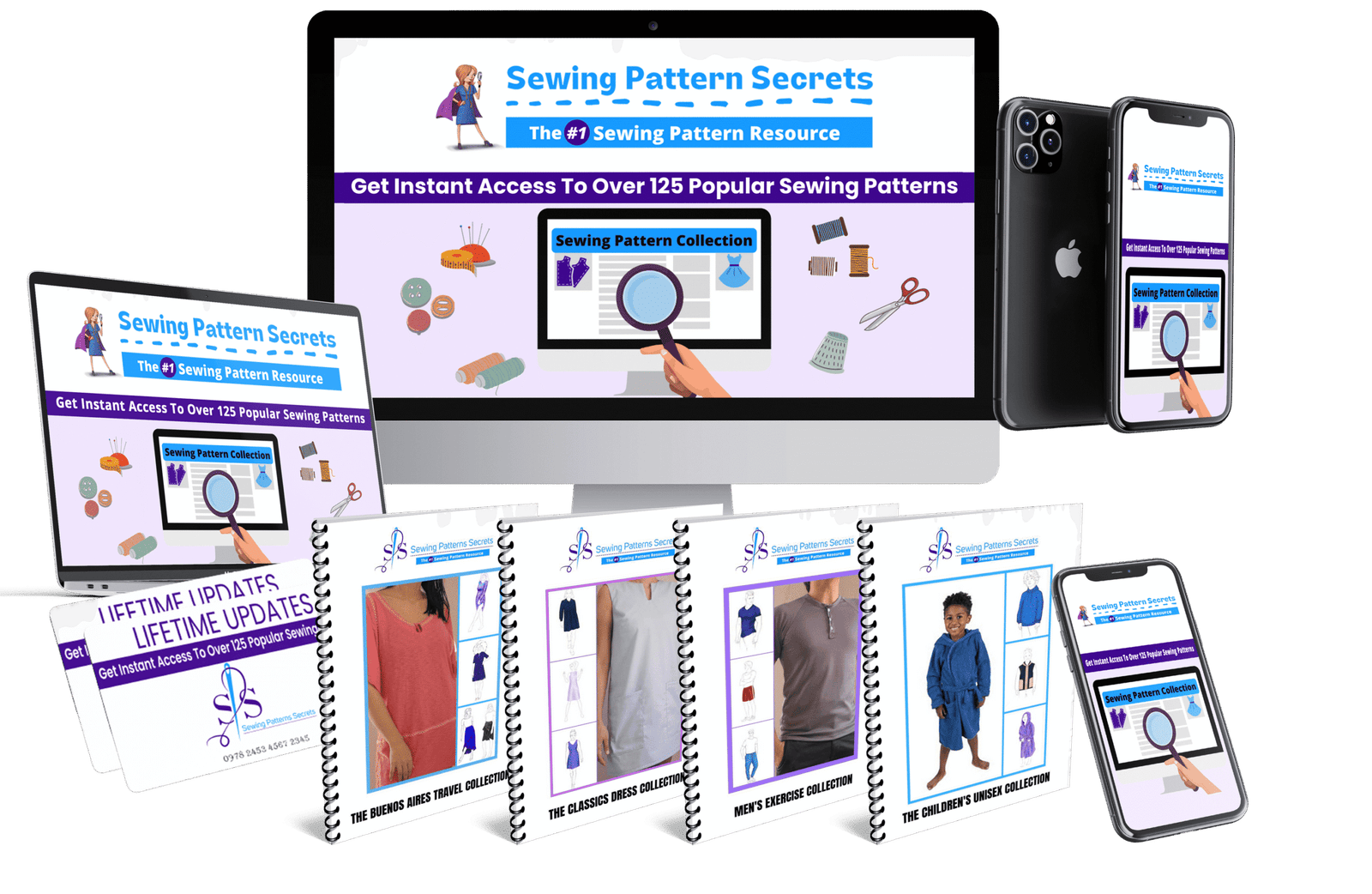 Sewing Pattern Secrets: 155+ Easy Designer Sewing Projects for All Skill Levels