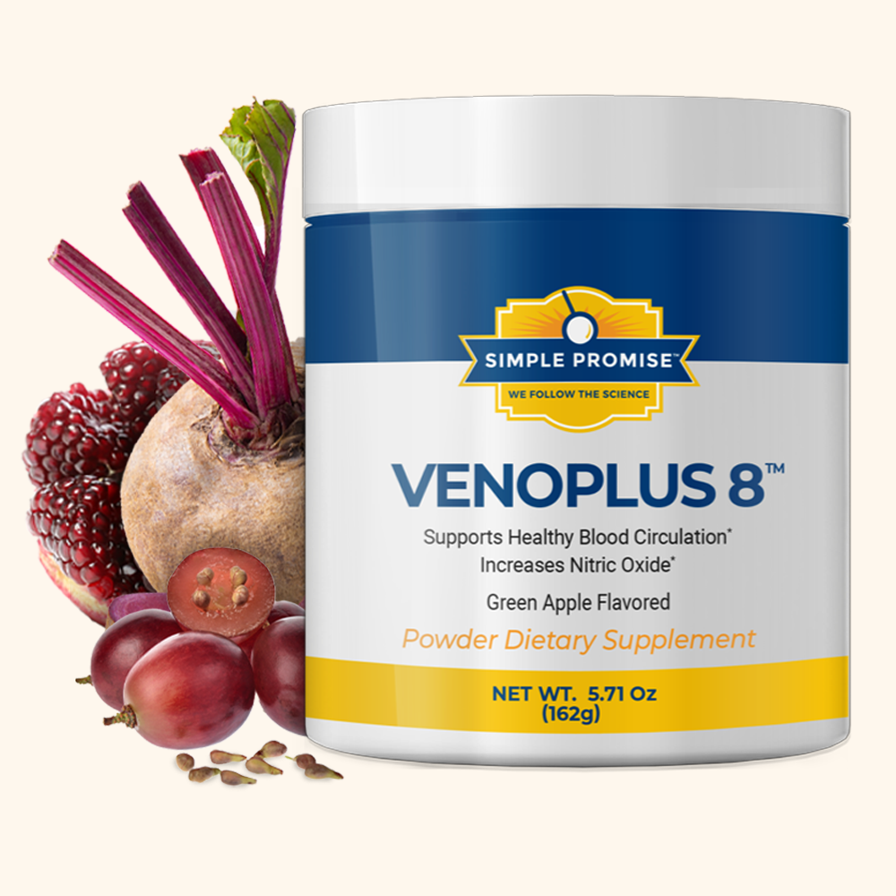 Support Healthy Blood Pressure & Circulation Naturally with VenoPlus 8™