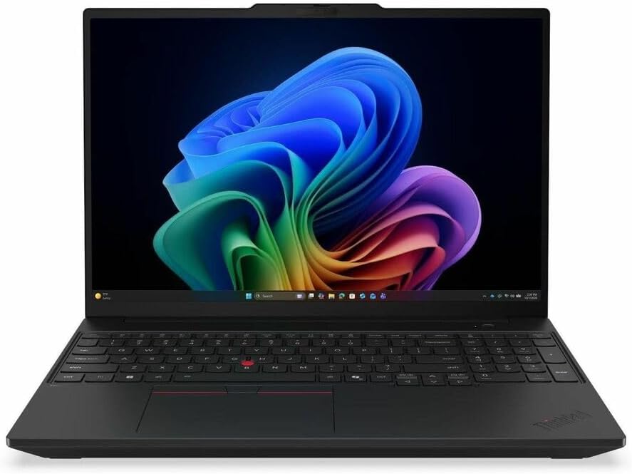 Lenovo ThinkPad T16 Gen 5 21WX0005US 16" Touchscreen Copilot+ PC Notebook - WUXGA - 60 Hz - AMD Ryzen AI 7 PRO Ryzen AI PRO 400 450-32 GB - 512 GB SSD - English Keyboard - Black - AMD Chip - 1920 x