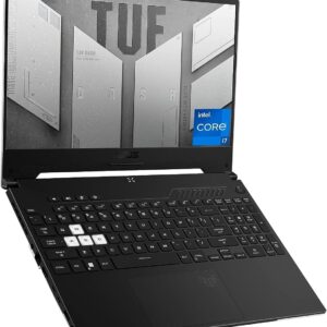 ASUS TUF Dash 15 (2022) Gaming Laptop, 15.6″ 144Hz FHD Display, Intel Core i7-12650H, GeForce RTX 3060, 16GB DDR5, 512GB SSD, Thunderbolt 4, Windows 11 Home, Off Black, FX517ZM-AS73