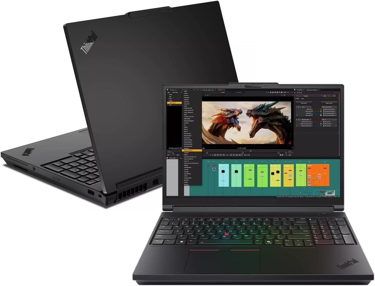 EXCaliberPC (2026) ThinkPad P16 Gen 3 Intel Touchscreen Laptop (Intel Ultra 9 275HX, 128GB RAM, 4TB NVMe SSD, NVIDIA RTX PRO 5000, 16" 3.2K Tandem OLED, Windows 11 Pro) - 21RQ001BUS