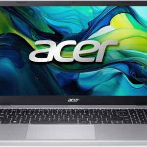 Acer Aspire Go 15 AI Ready Laptop | 15.6″ FHD IPS Display | AMD Ryzen 3 30 Processor | AMD Radeon Graphics | 8GB LPDDR5 | 128GB PCIe SSD | Wi-Fi 6 | Windows 11 Home | AG15-21P-R42Z